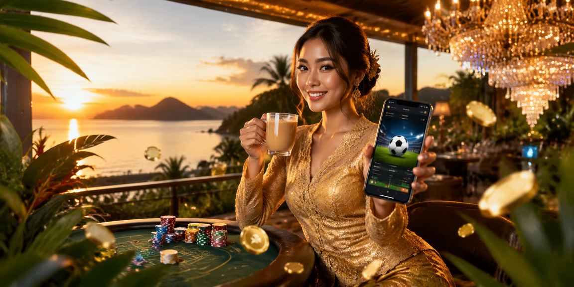 Pengguna Malaysia di Kota Kinabalu menggunakan platform hiburan dalam talian