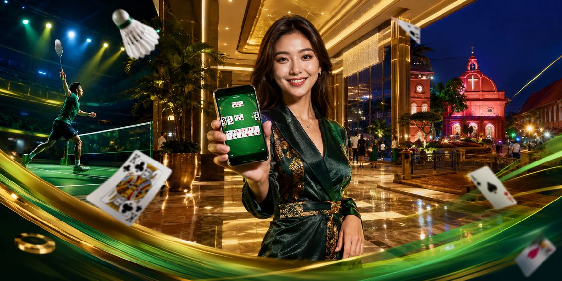 Permainan rummy gaya Malaysia di Melaka